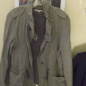 Grey gap utility style jacket